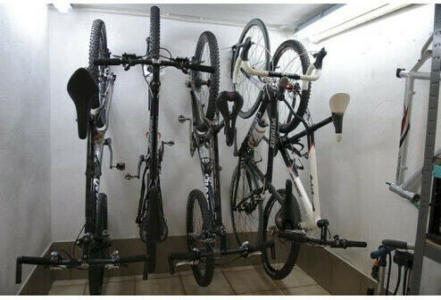Trizand Bicycle Wall Mount in black colour, 26x7x12 cm