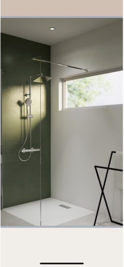 Ideal Standard Ultra Flat Τετράγωνη Ακρυλική Ντουζιέρα 80x80cm Λευκή