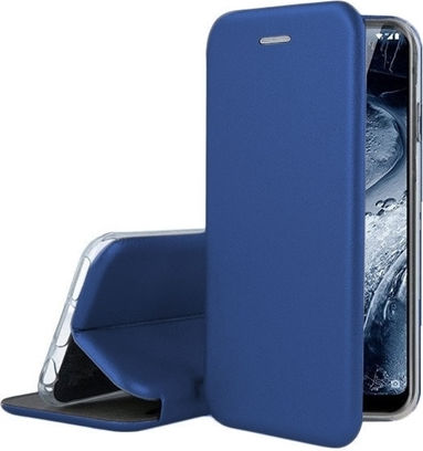 Smart Magnet Elegance Book Δερματίνης Μπλε (Redmi Note 8)