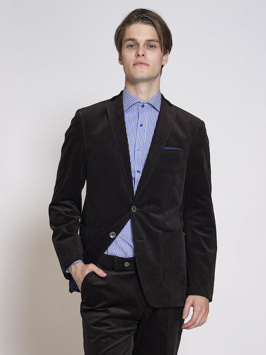 Modern fit Donini Brown Suit Jacket