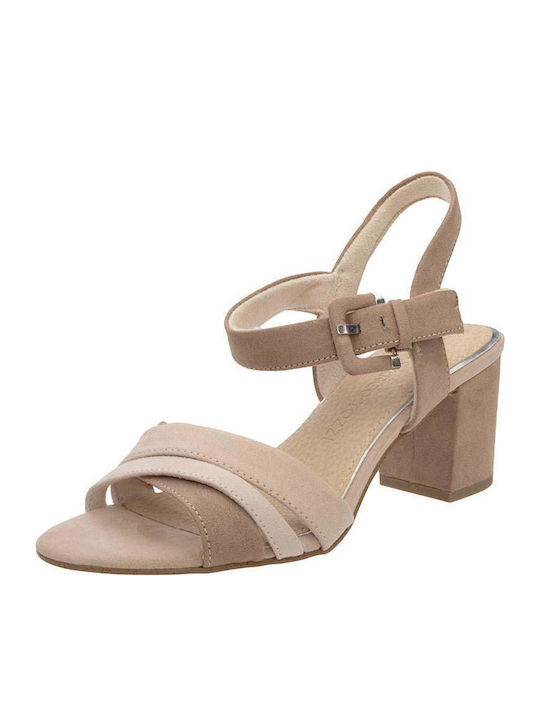 Sandalen Nude