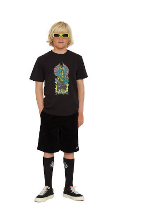 Παιδικό T-shirt Μαύρο Alstone