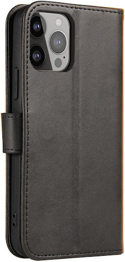 Hurtel Magnet Wallet Δερματίνης Black (Poco C40)