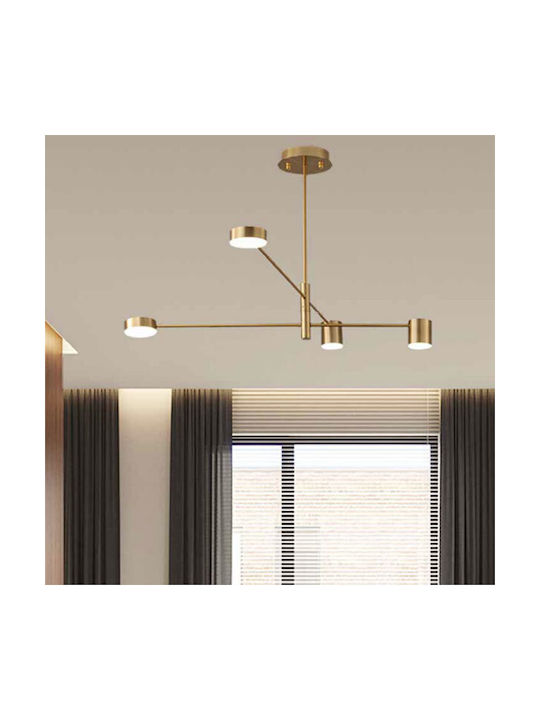 Eurolamp Pendant Light Black LED with Warm White Light