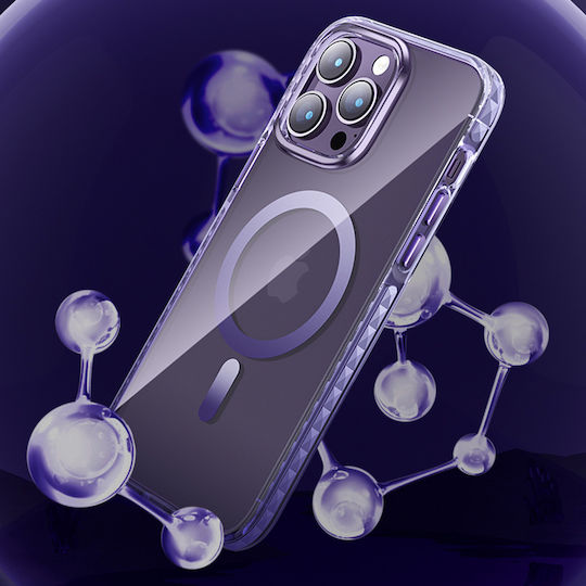 Kingxbar Ice Crystal Back Cover Silicone Silver (iPhone 14)