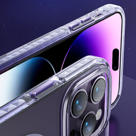 Kingxbar Ice Crystal Back Cover Σιλικόνης Γκρι (iPhone 14 Plus)