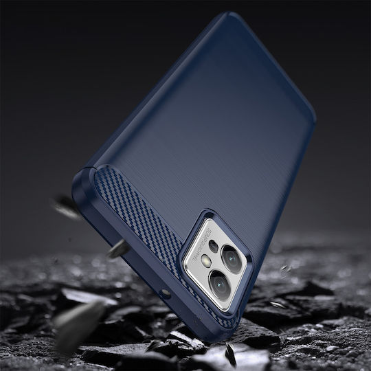 Hurtel Carbon Задна корица Силикон Черен (Xiaomi 12 Lite)