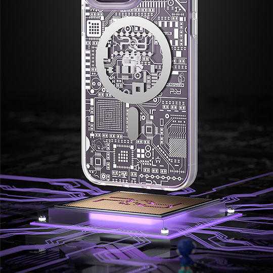 Kingxbar Geek Back Cover 0.3mm Gold (iPhone 14)