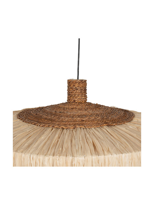 HomeMarkt Ceiling Light Beige Boho with Rope for E27 Socket 80x80cm