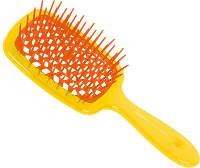 Janeke Superbrush Brush Hair for Hair Styling Yellow