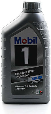 Mobil FS X1 Synthetic Car Lubricant 5W-50 1lt for Diesel Engine