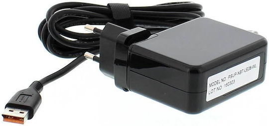 Well Зарядно за лаптоп 65W 20V 3.25Спецификация за Lenovo с Адаптер за Захранване