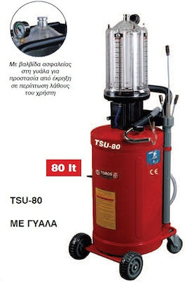 Toros TSU-80 Oil Cans Suction 80lt