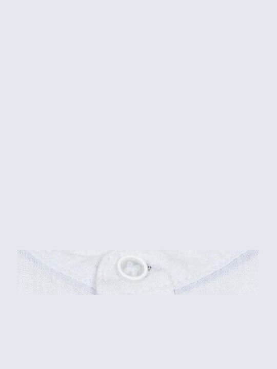 Kids One Color Shirt Short Sleeve Linen White
