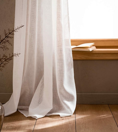 Gofis Home Завеса с Плик с писалка 502 05 Off White 2004502105001 140x280бр