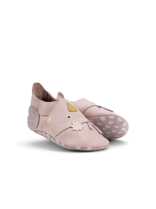 Bobux Baby Slippers Pink