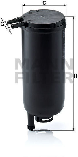 Mann Filter Car Fuel Filter WK939/14