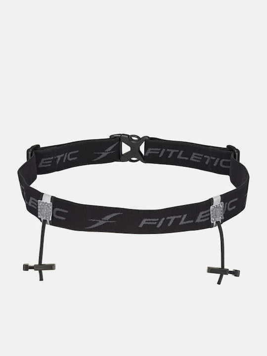 Fitletic Get Holder Race RN01-01 Running Belt Black Fitletic Get Holder Race RN01-01 Running Belt Black