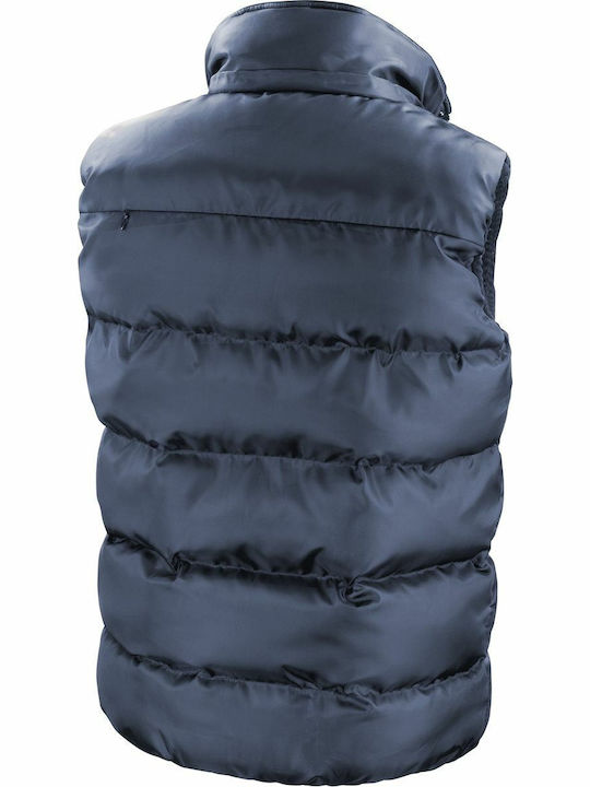 Result Men's Sleeveless Puffer Jacket Navy