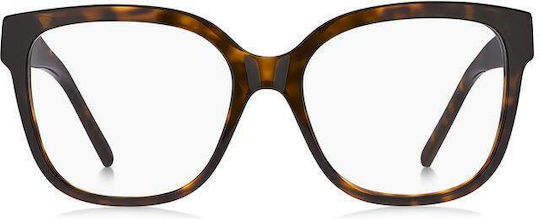 Boss Damen Acetat Katzenauge Braun Schildpatt Brillengestelle mit Rezept BOSS 1456 086