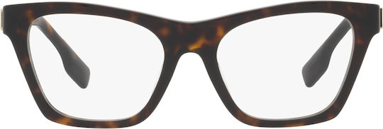 Women's Acetate Butterfly Brown Tortoise Prescription Eyeglass Frame BE2355 3002