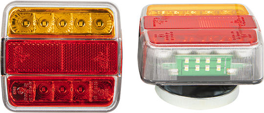 Blow Set Lumini Trailer LED DM- cu magnet 2buc