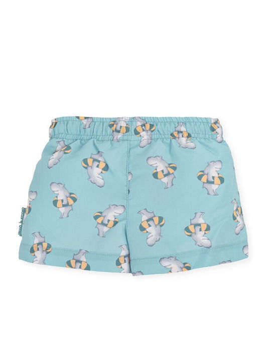 Tutto Piccolo Kinder Badeanzug Badeshorts Hellblau