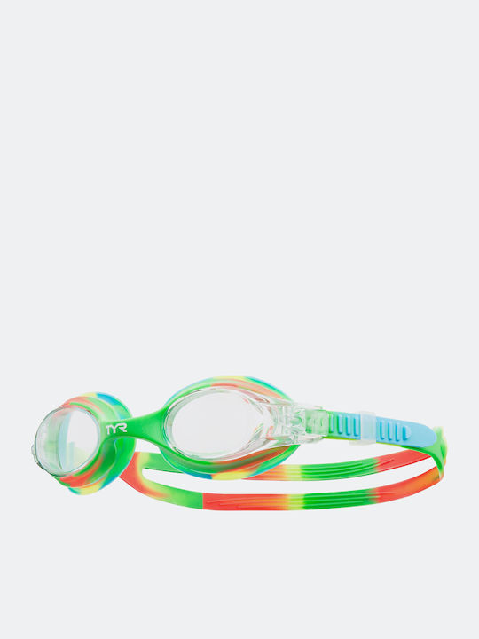 Tyr Swimple Tie Dye Γυαλιά Κολύμβησης Παιδικά Πολύχρωμα