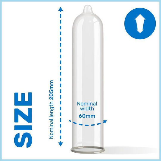 Pasante Προφυλακτικά King Size 12τμχ 60mm Natural