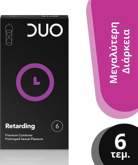 Duo Προφυλακτικά Retarding 6τμχ 56mm με Επιβραδυντικό