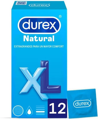 Durex Natural XL Condoms 12pcs