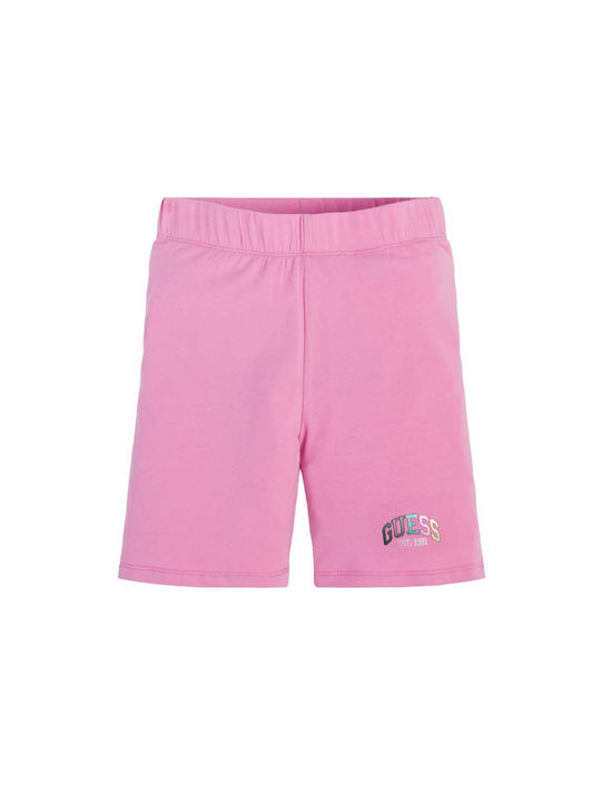 Guess Kids Shorts/Bermuda Fabric Pink