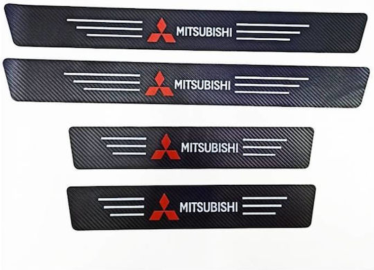 Carsun Защитни Защита на вратите за Врати на кола Комплект стикери 3м x 3м 4бр Черен