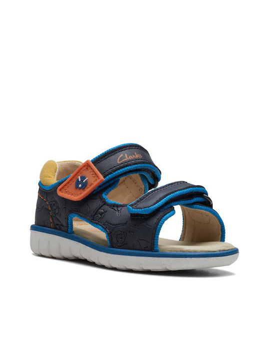 Clarks Kids' Sandals Plane T Navy Blue