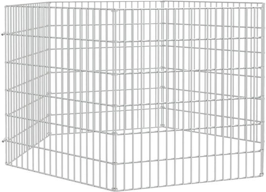 vidaXL 171573 Metal Cage for Rabbits 54x54x60cm