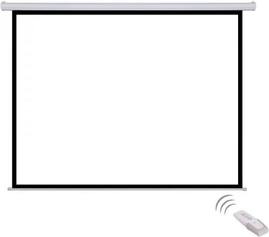 Conceptum Ηλεκτρική Οθόνη Προβολής Projector Τοίχου CON-EP120 με Λόγο Εικόνας 4:3 240x180cm / 120"