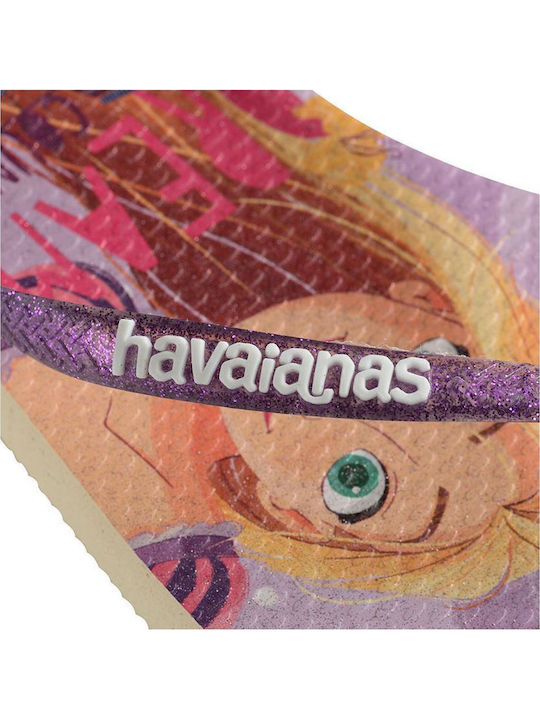 Kids' Flip Flops Purple Slim Princess