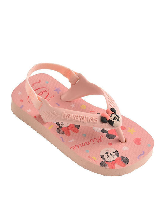 Παιδικές Σαγιονάρες Flip Flops Minnie Ροζ