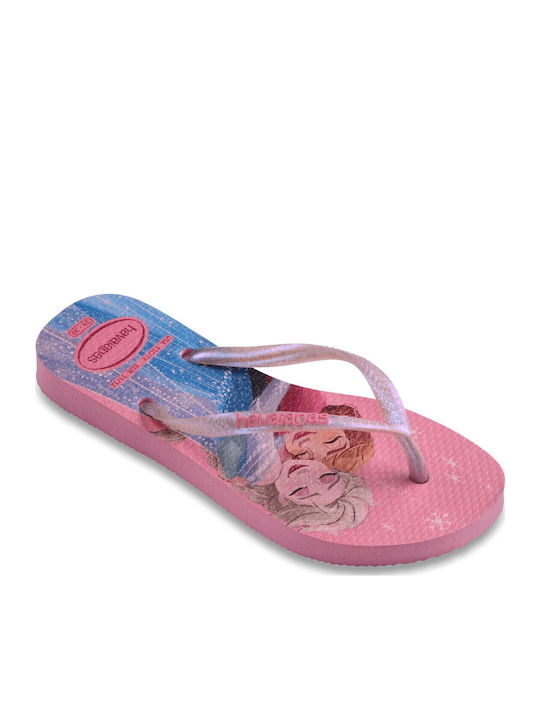 Παιδικές Σαγιονάρες Flip Flops Ροζ Slim Princess