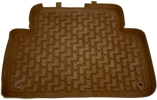 Carner Set of Front and Rear Mats 5pcs Tray Type for Audi Q7 Beige