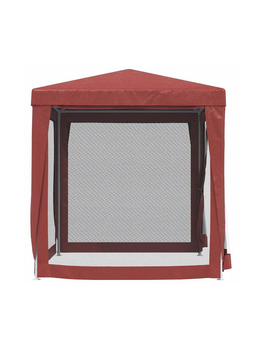 vidaXL Gazebo Grădină Roșu x2m