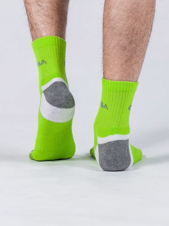 GSA Extra Gepolsterte Performance Bambus Sportsocken Mehrfarbige 6 Paare