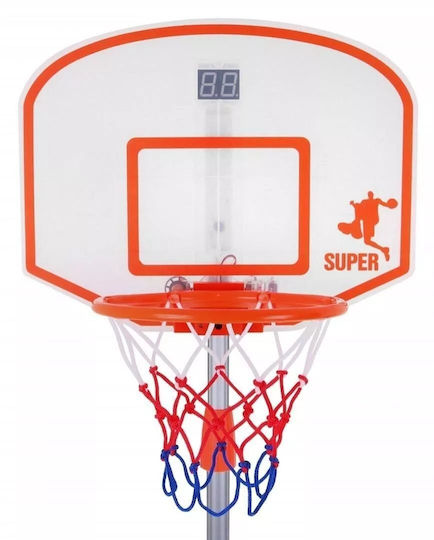 Blue Toys Παιδική Μπασκέτα Εσωτερικού και Εξωτερικού Χώρου με Βάση και Μπάλα