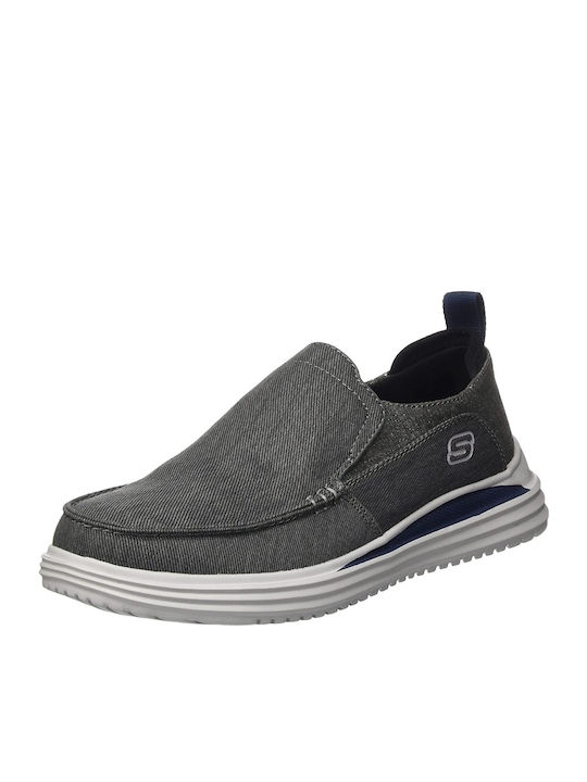 Proven Evers Ανδρικά Slip-On Γκρι