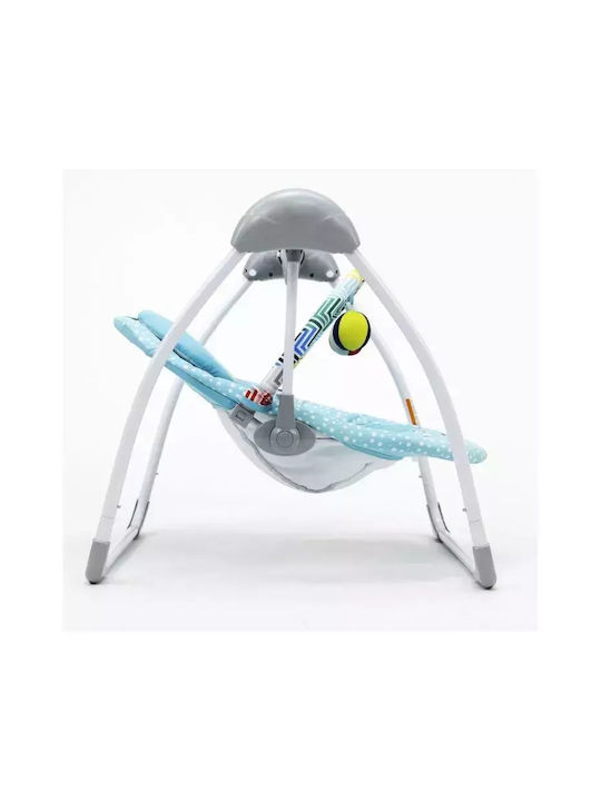 Asalvo Electric Baby Relax Swing Musical with Music Blue for Child up to 9kg