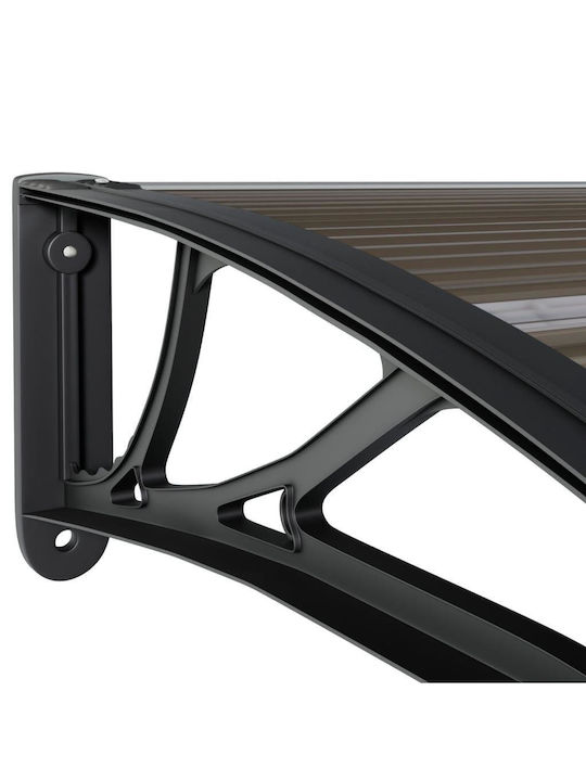 vidaXL Πολυκαρβονικό Στέγαστρο Π150xΒ100cm