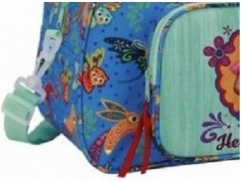 Safta Elena Avalor Sack Voyage Blau L38xB21xH23cm.