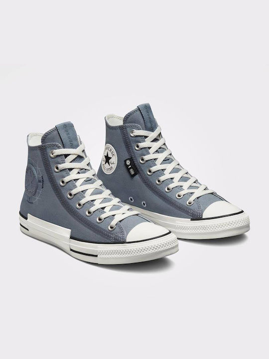 Converse Chuck Taylor All Star Grid Logo Sneakers Lunar Grey / Vintage White / Black