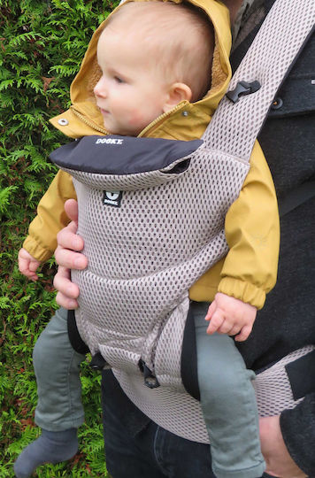 Dooky Classic Carrier Urban Comfort Black with Maximum Weight 15kg