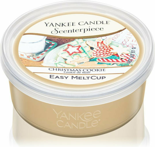 Yankee Candle Weihnachtlicher Raumduftspender für Ätherische Öle mit Parfüm Weihnachtsplätzchen 22gr
